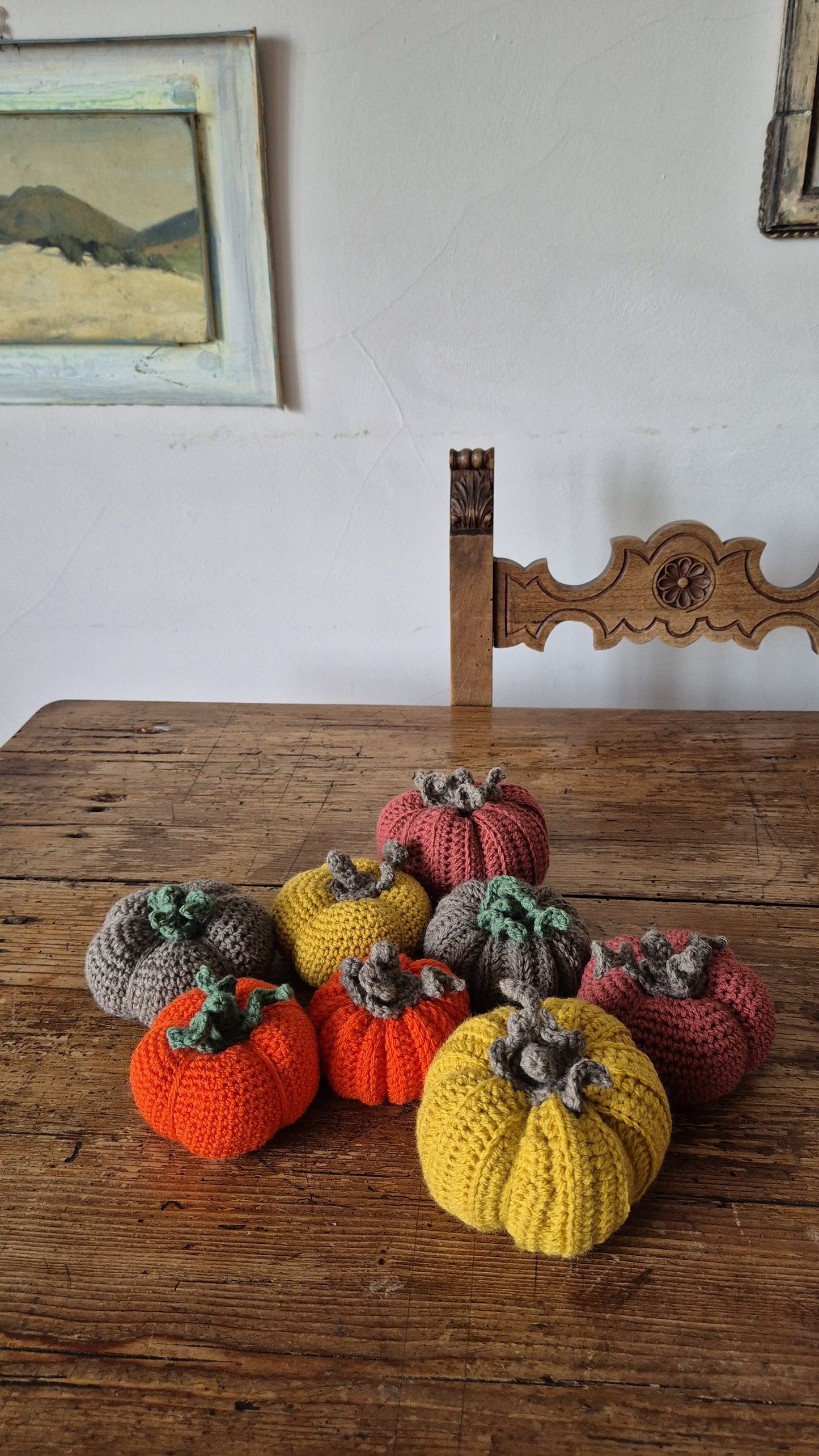 Zucca Jack - Decorazioni Halloween in Filato Acrilico