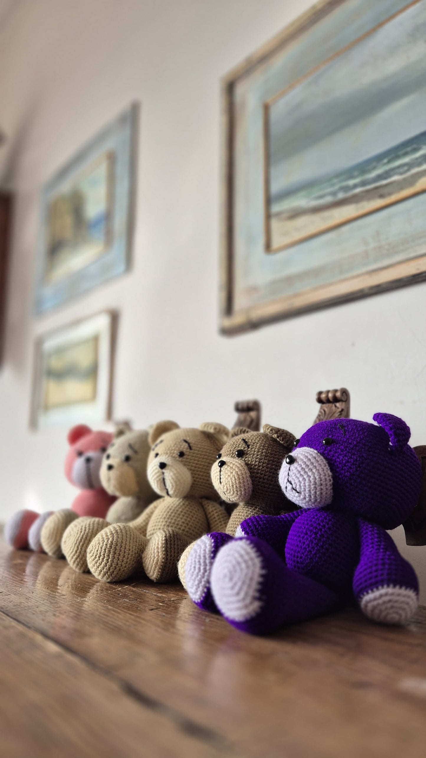 Orsacchiotto Koda 20x32cm - Peluche Personalizzabile in Filato Acrilico