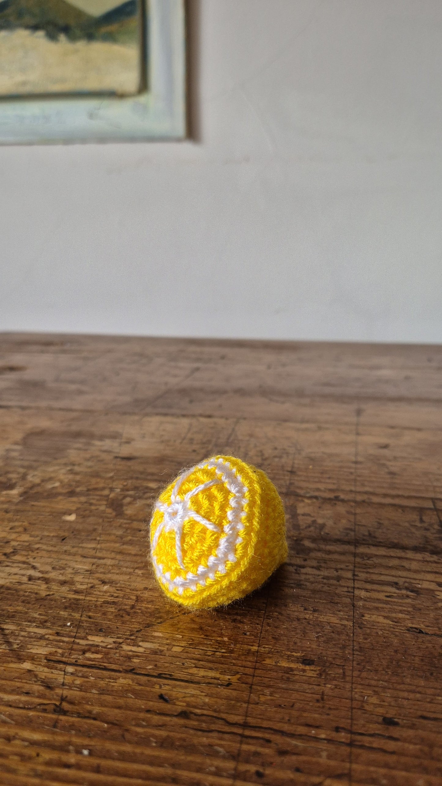 Set Frutta e Verdura - Centrotavola in Filato Acrilico