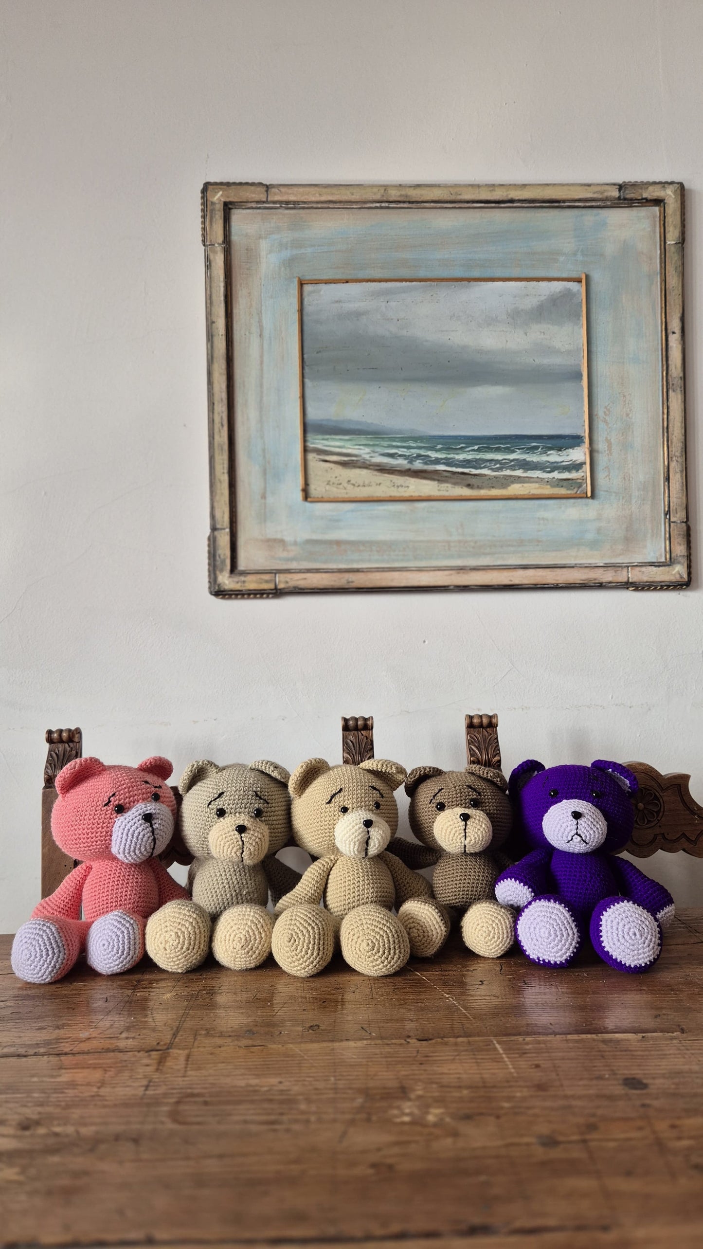 Orsacchiotto Koda 20x32cm - Peluche Personalizzabile in Filato Acrilico