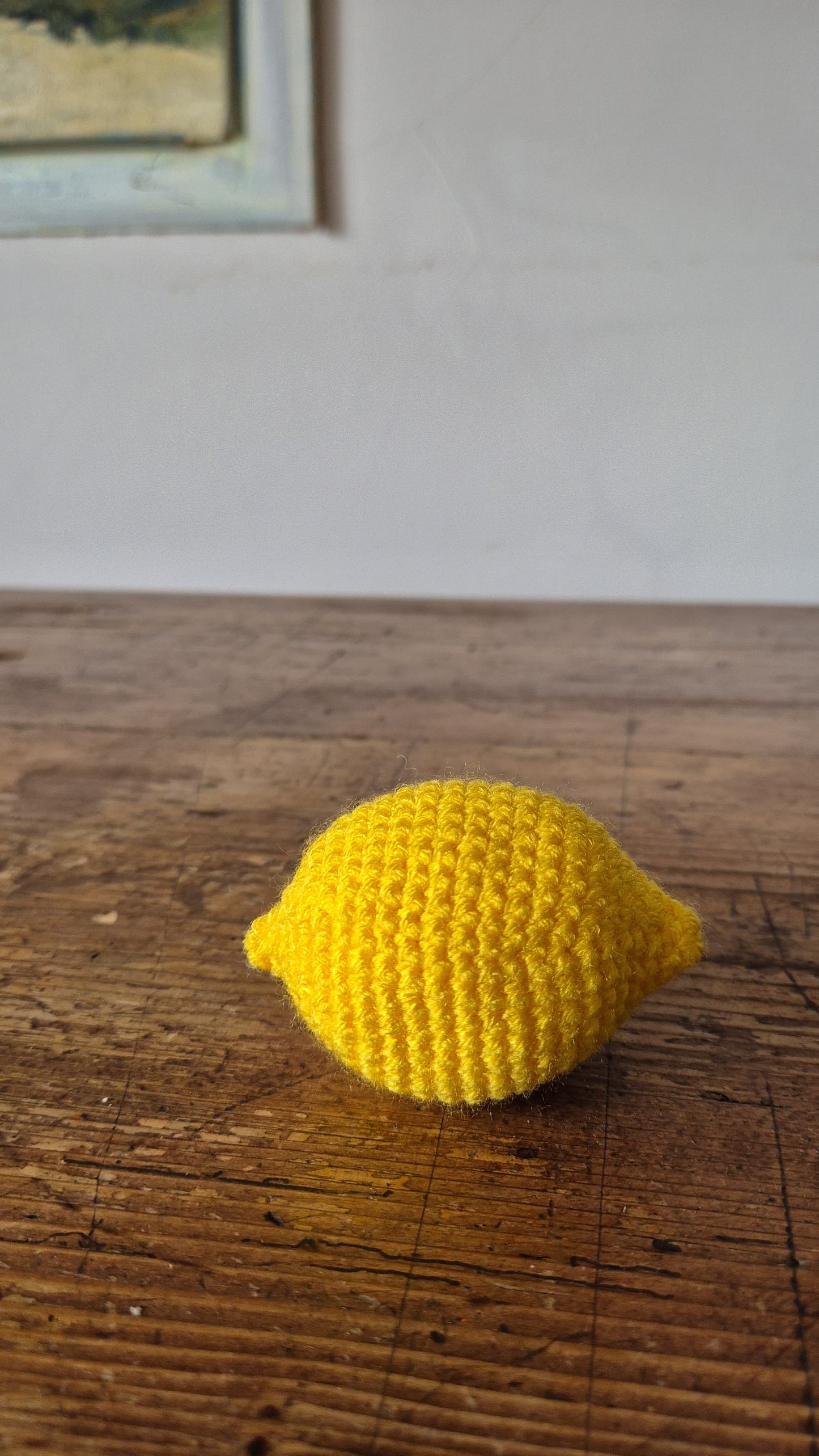 Set Frutta e Verdura - Centrotavola in Filato Acrilico