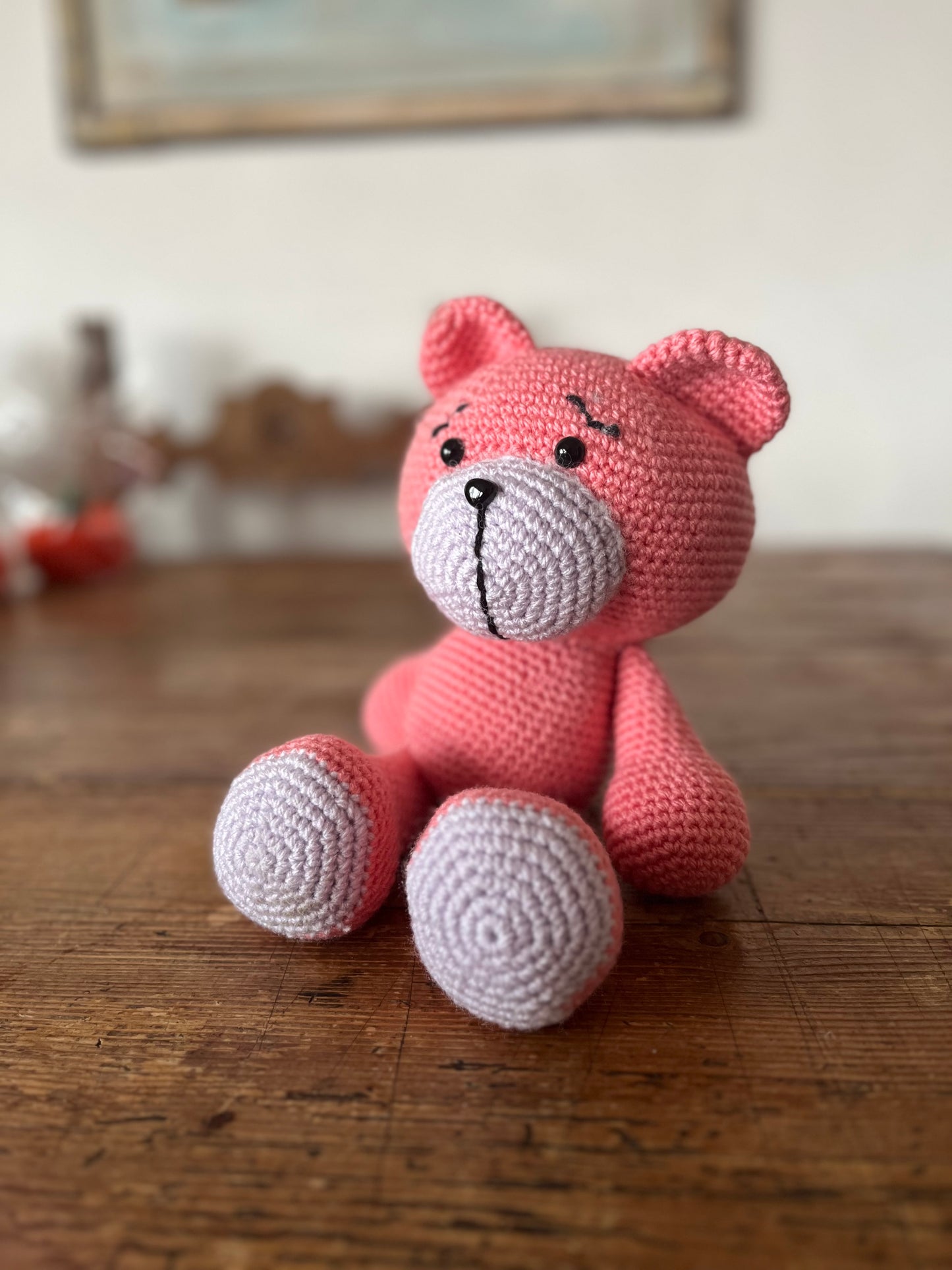 Orsacchiotto Koda 20x32cm - Peluche Personalizzabile in Filato Acrilico