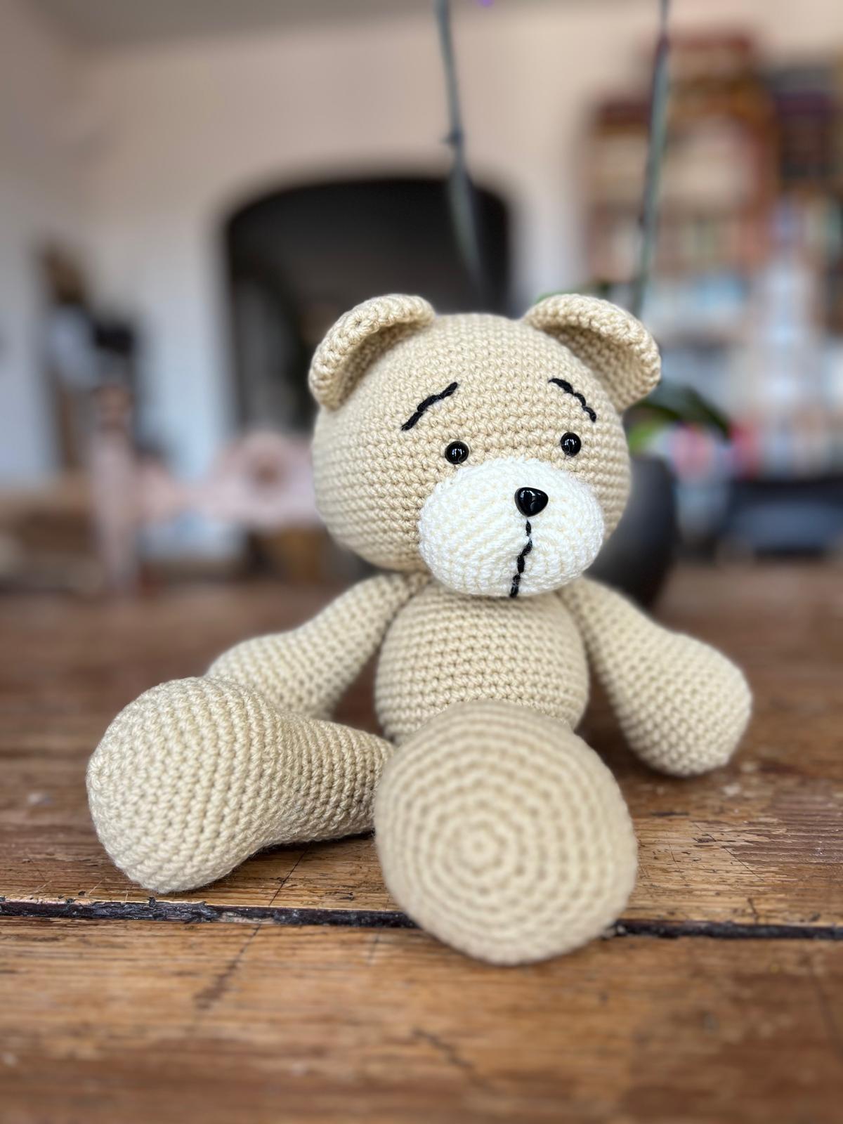 Orsacchiotto Koda 20x32cm - Peluche Personalizzabile in Filato Acrilico