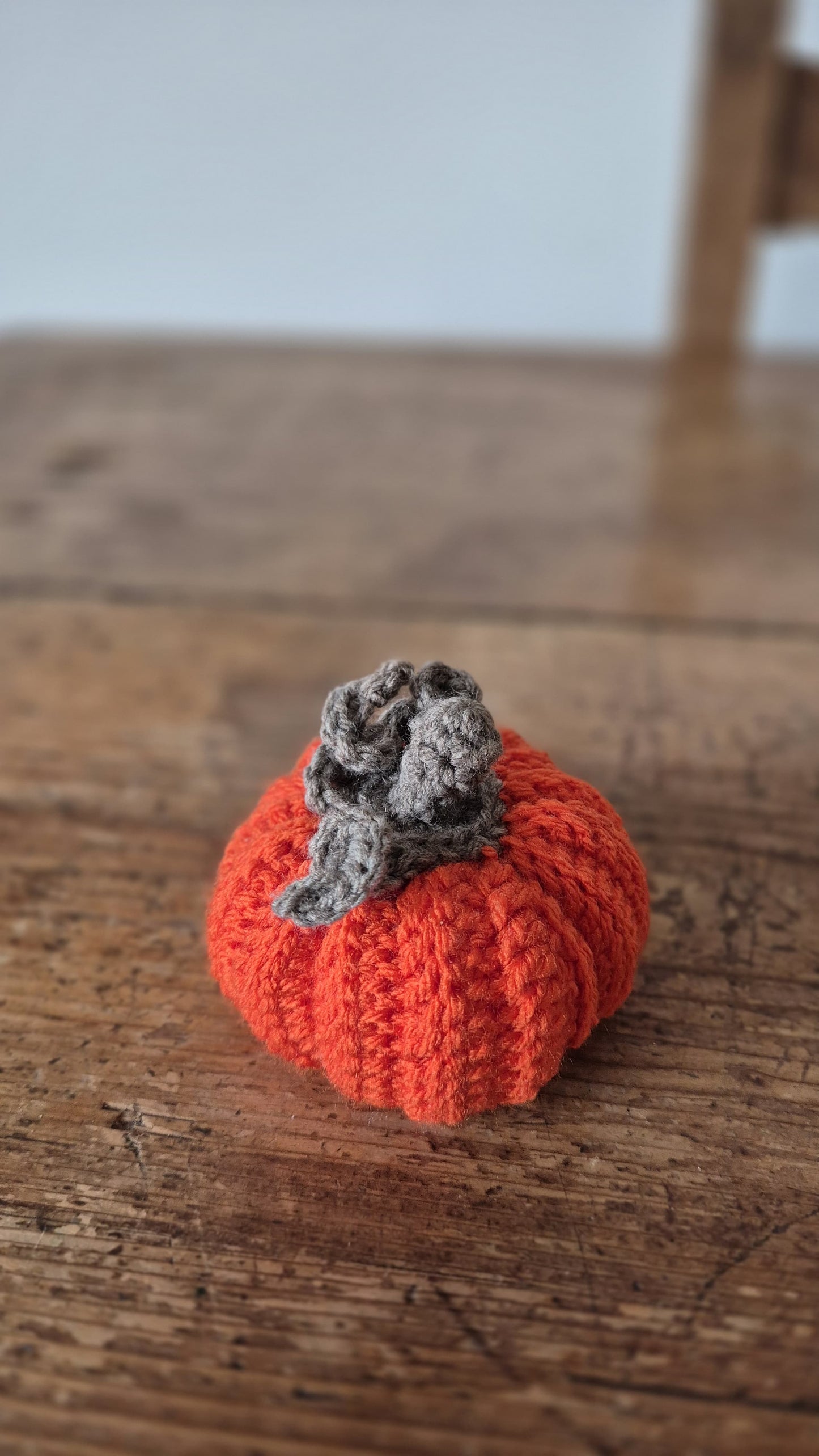 Zucca Jack -  Decorazioni Halloween in Filato Acrilico