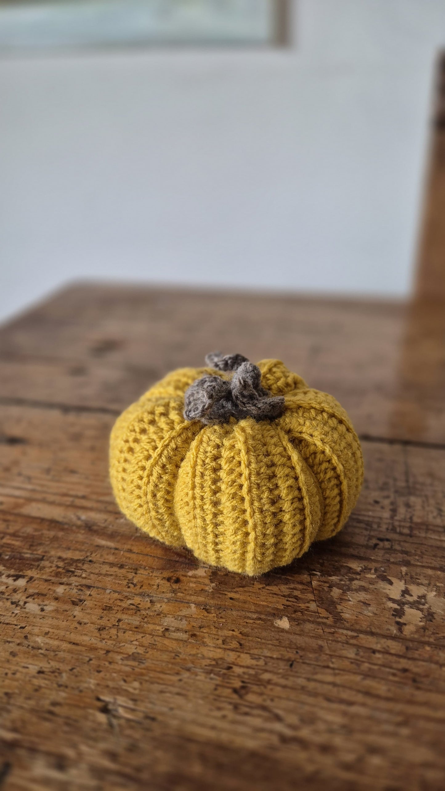 Zucca Jack -  Decorazioni Halloween in Filato Acrilico