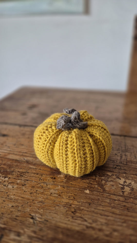 Zucca Jack -  Decorazioni Halloween in Filato Acrilico